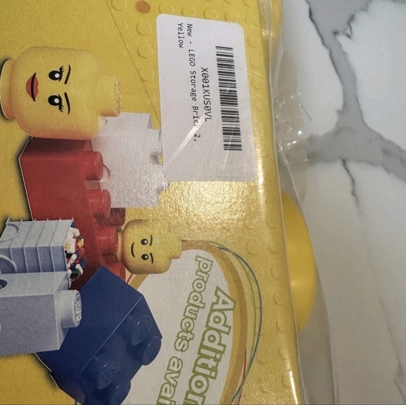 LEGO Storage Products 2 Stud Brick Yellow - Picture 4 of 4